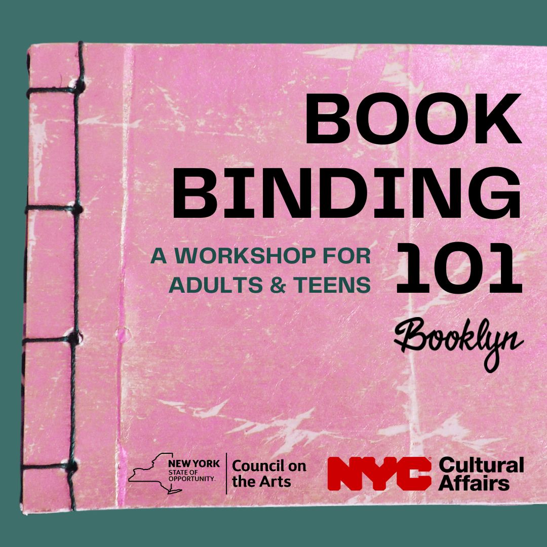 New Bookbinding Workshop on May 14!